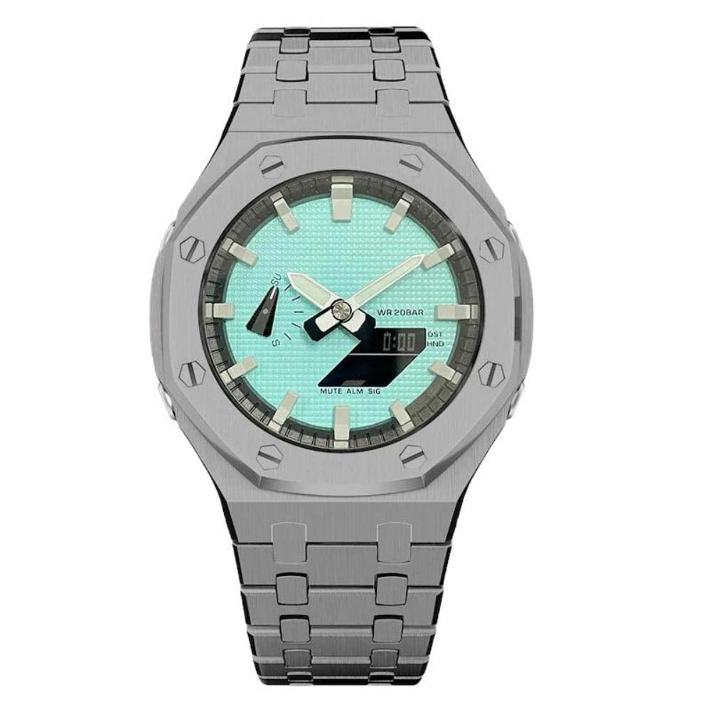 Custom Tiffany GA-2100 with steel bracelet