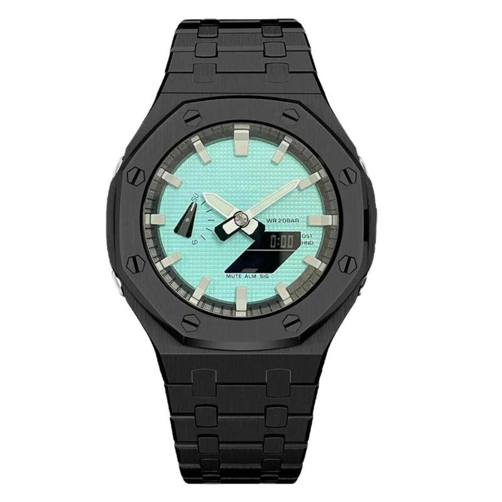 Custom Tiffany GA-2100 with steel bracelet