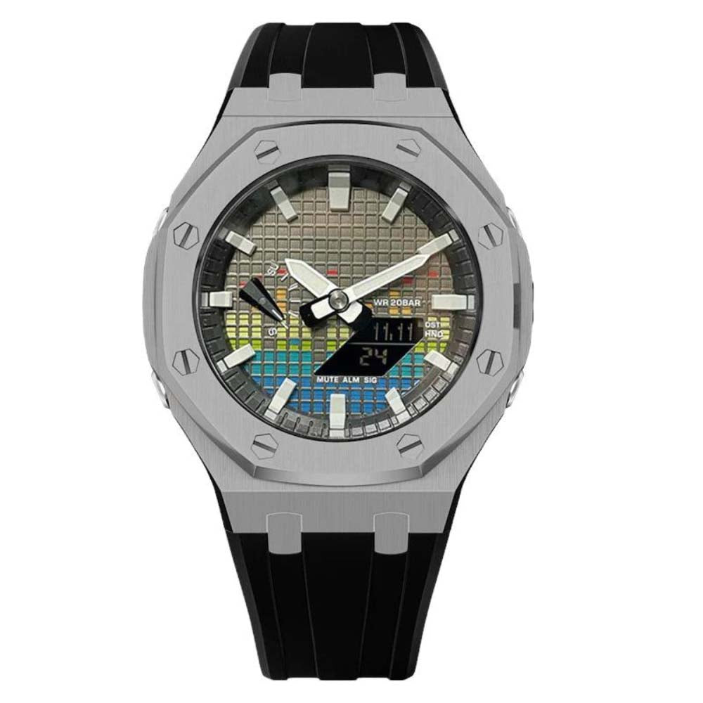Custom Music GA-2100 with rubber strap