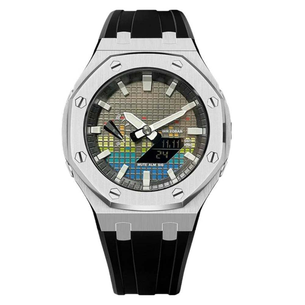 Custom Music GA-2100 with rubber strap