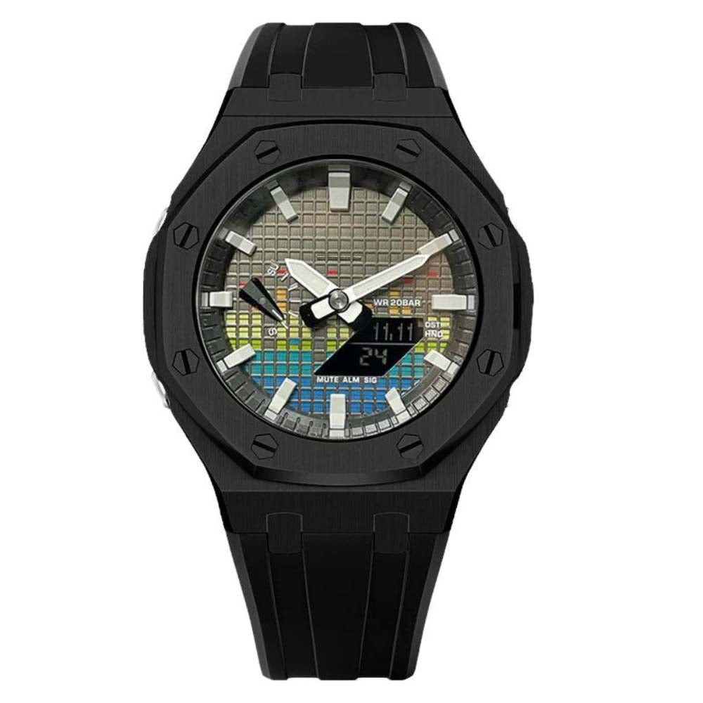 Custom Music GA-2100 with rubber strap