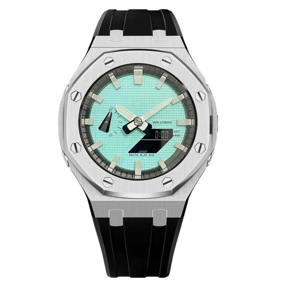 Custom Tiffany GA-2100 45mm with rubber strap