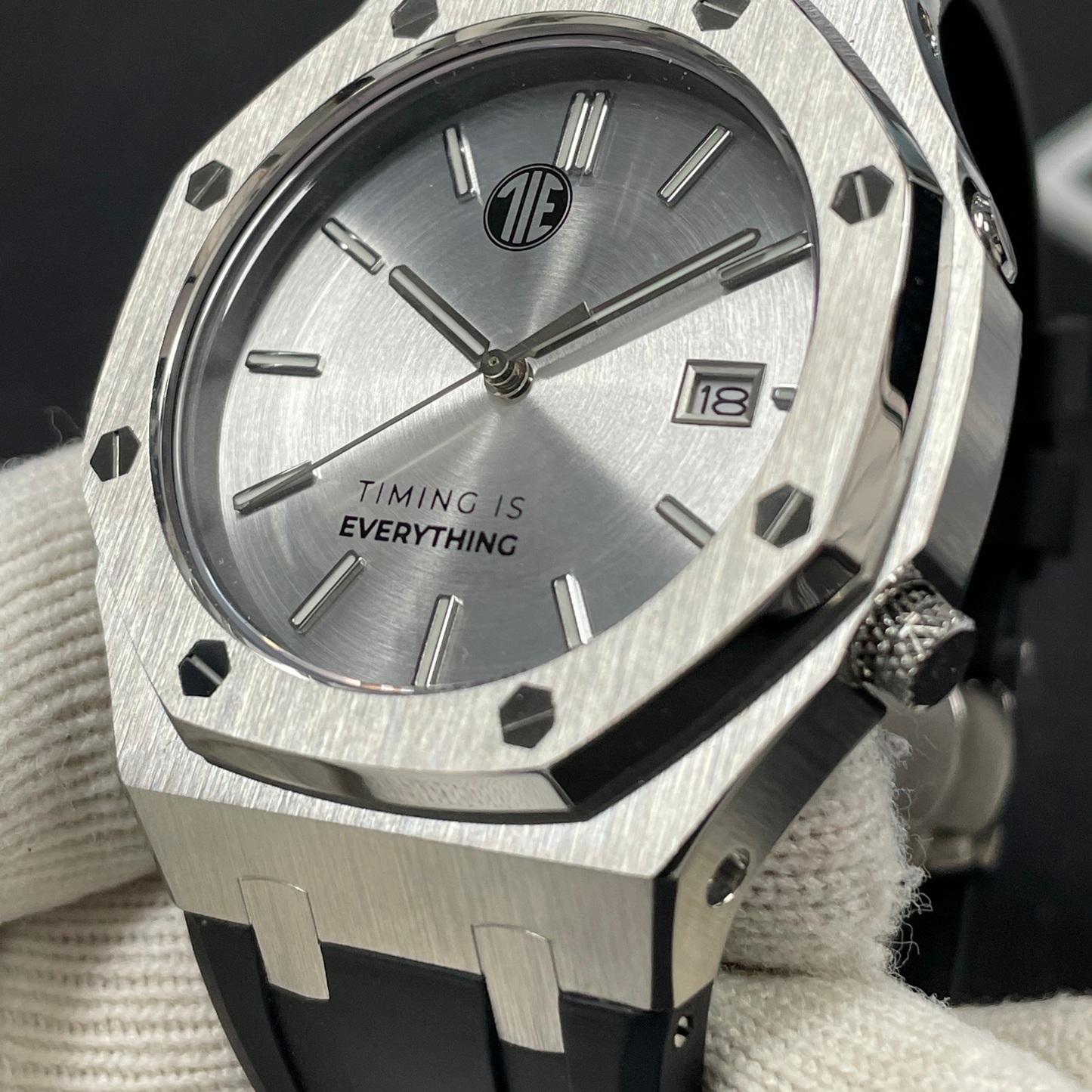 TIE Automatic 45mm Silver Dial ⌚️
