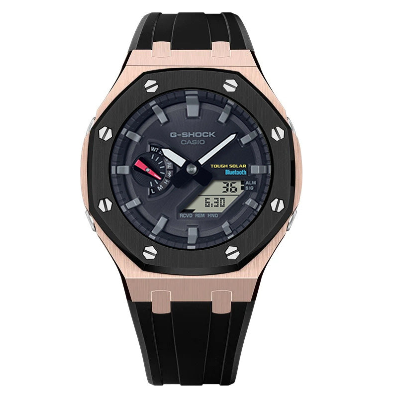 CasiOak GA-B2100 Solar/Bluetooth with rubber strap