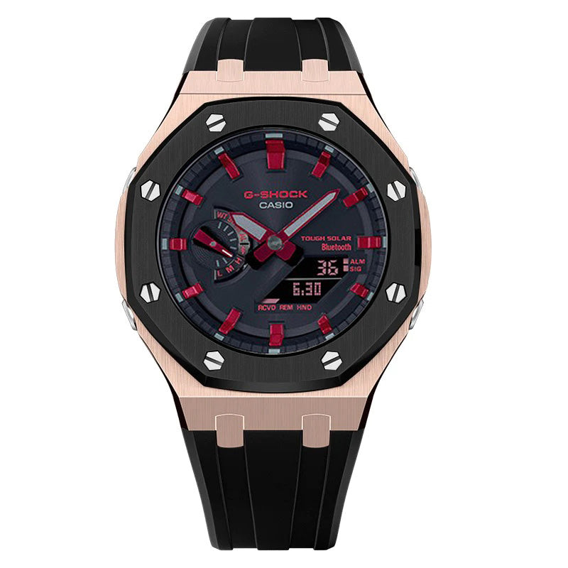 CasiOak GA-B2100 Solar/Bluetooth with rubber strap