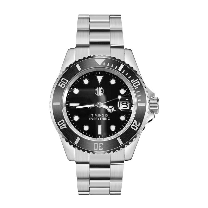 TIE Classic Silver Diver Automatic