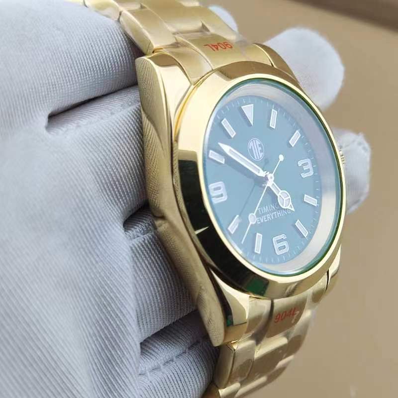 TIE Classic Automatic NH35 Gold/Green