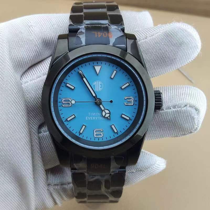 TIE Classic Automatic NH35 Black/Blue