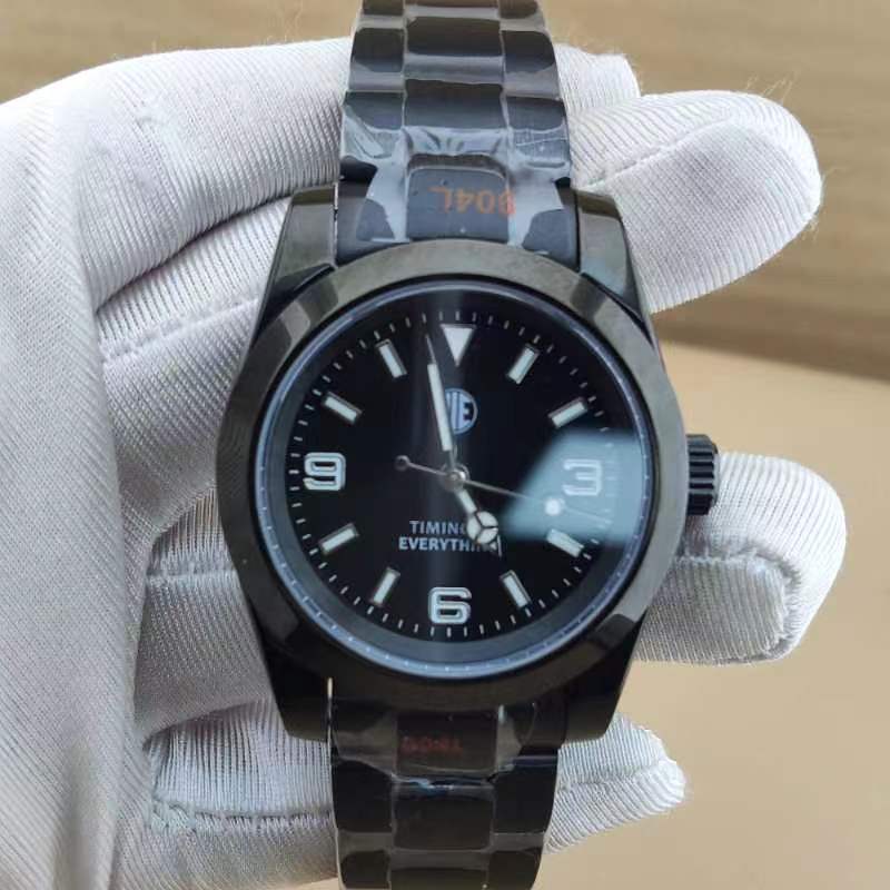 TIE Classic Automatic NH35 Black/Black
