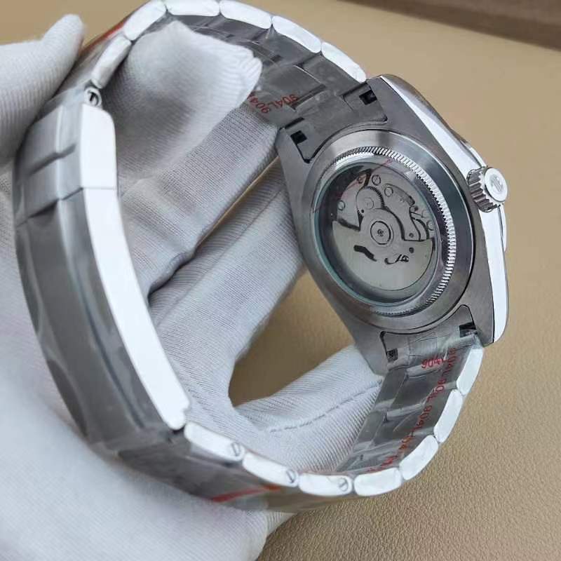 TIE Classic Automatic NH35 Silver/Salmon