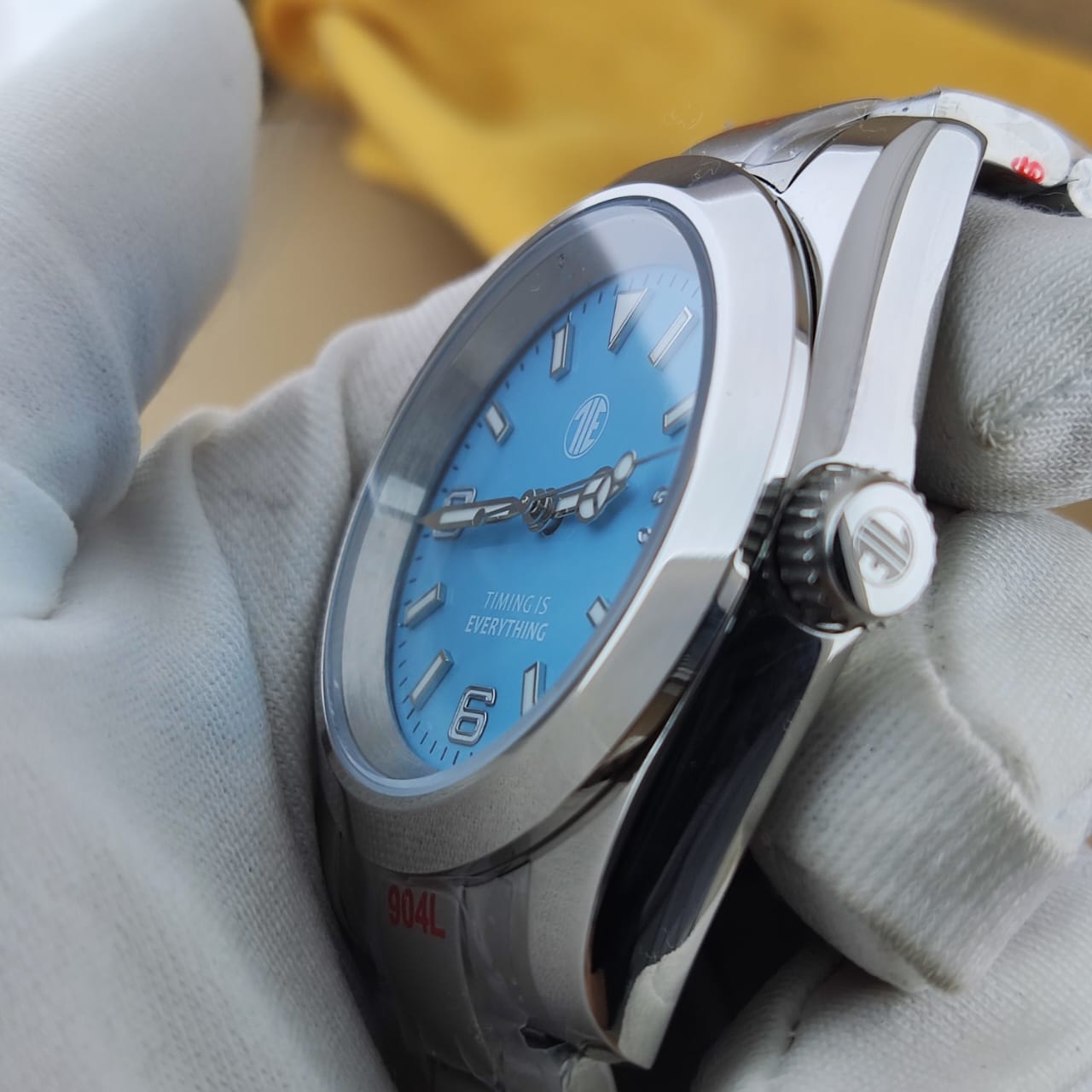 TIE Classic Automatic NH35 Silver/Blue