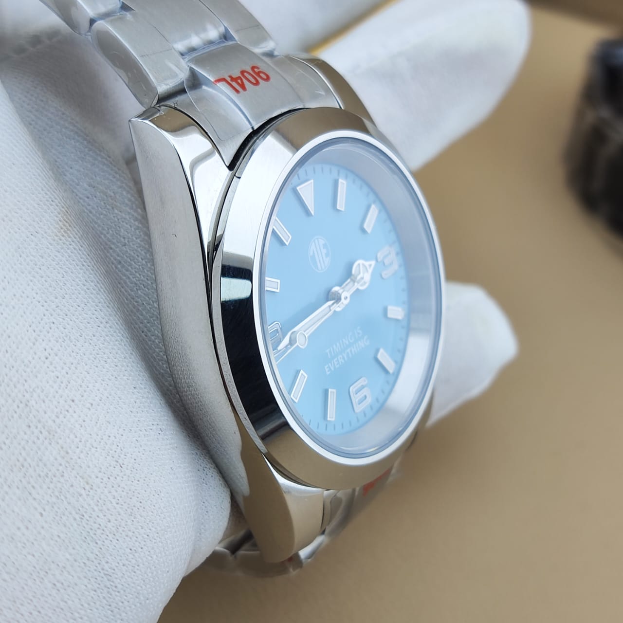 TIE Classic Automatic NH35 Silver/Blue