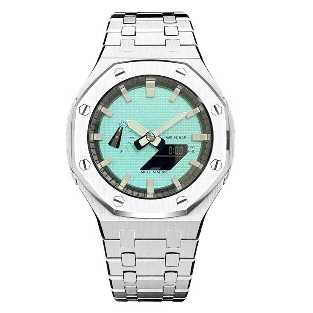 Custom Tiffany GA-2100 with steel bracelet