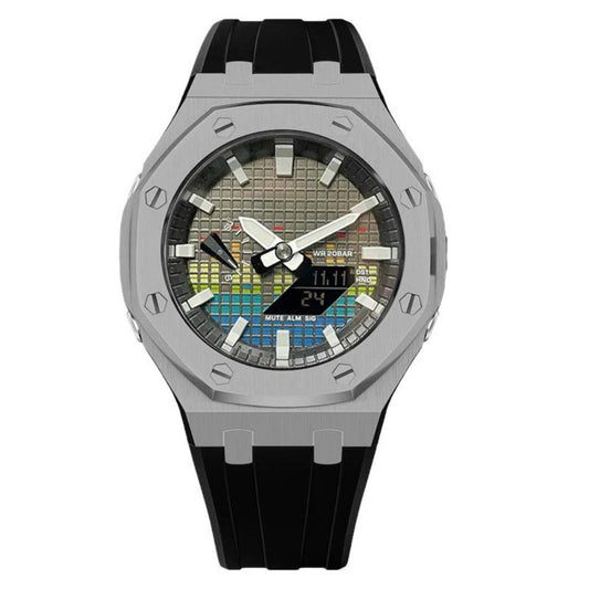 Custom Music GA-2100 with rubber strap