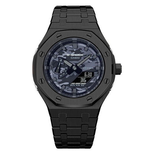 CasiOak GA-2100CA-8A 45mm Gen 5 black