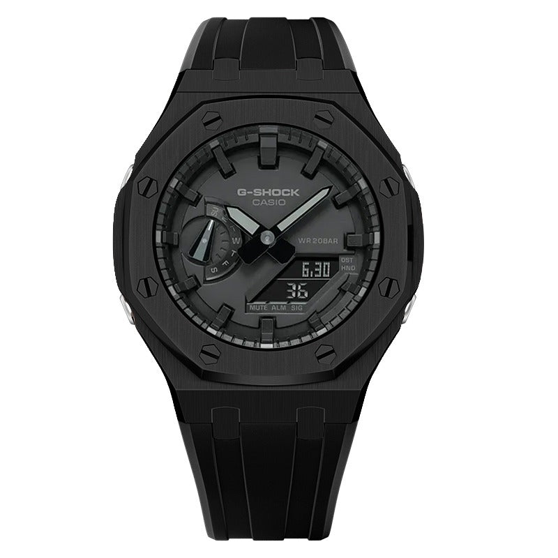 CasiOak GA-2100 45mm black case