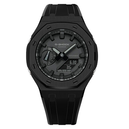 CasiOak GA-2100 45mm black case