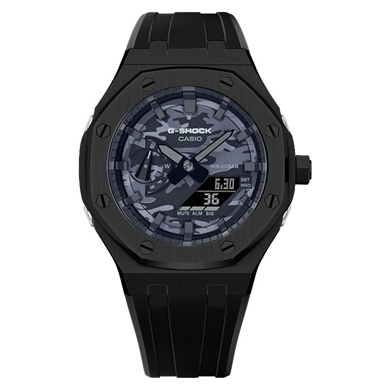CasiOak GA-2100CA-8A 45mm Gen 5 black