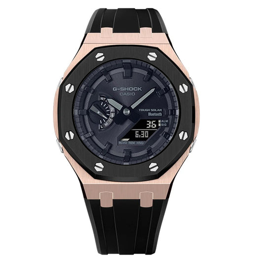 CasiOak GA-B2100 Solar/Bluetooth with rubber strap