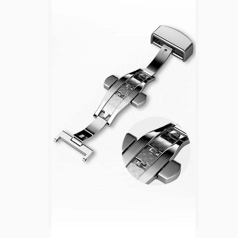 CasiOak GA-2100-1A1 45mm rose/black with rubber strap
