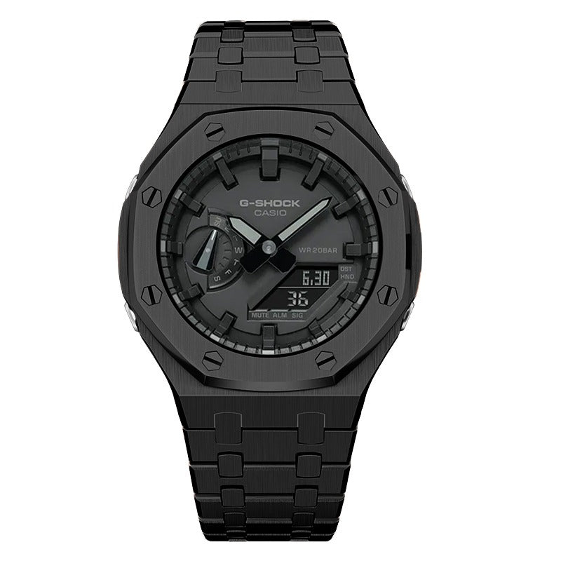 CasiOak GA-2100 45mm black case